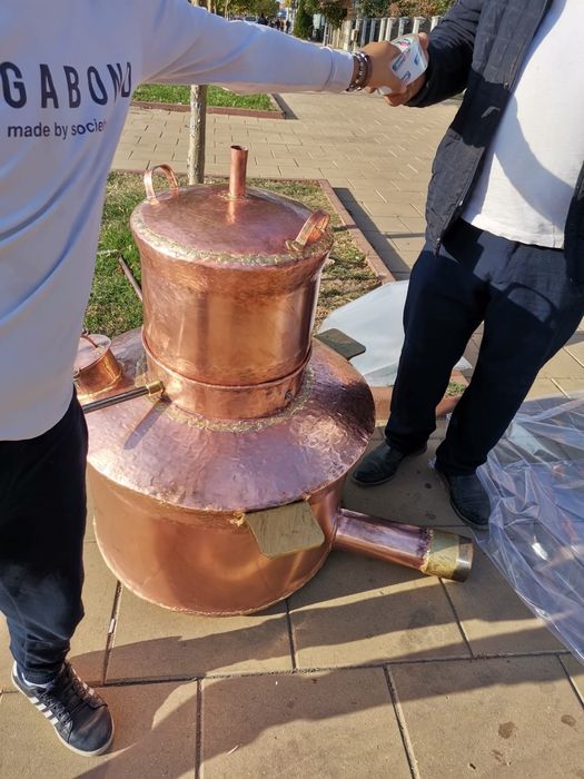 Vând cazane de țuică din cupru alimentar