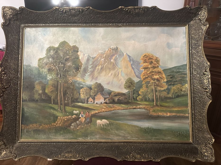 Pictura Romana din anii 70 nesemnata