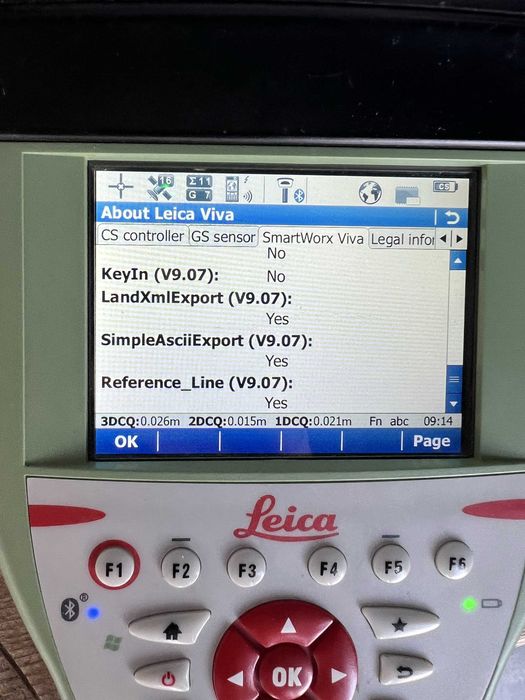 GPS Leica complet controller Leica CS15 cu antena Leica GS08plus