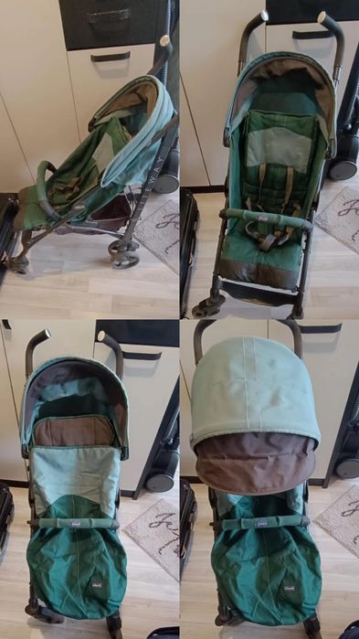 Коляска итальянского бренда chicco lite way