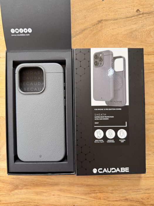 Caudabe калъв за iphone 15 pro