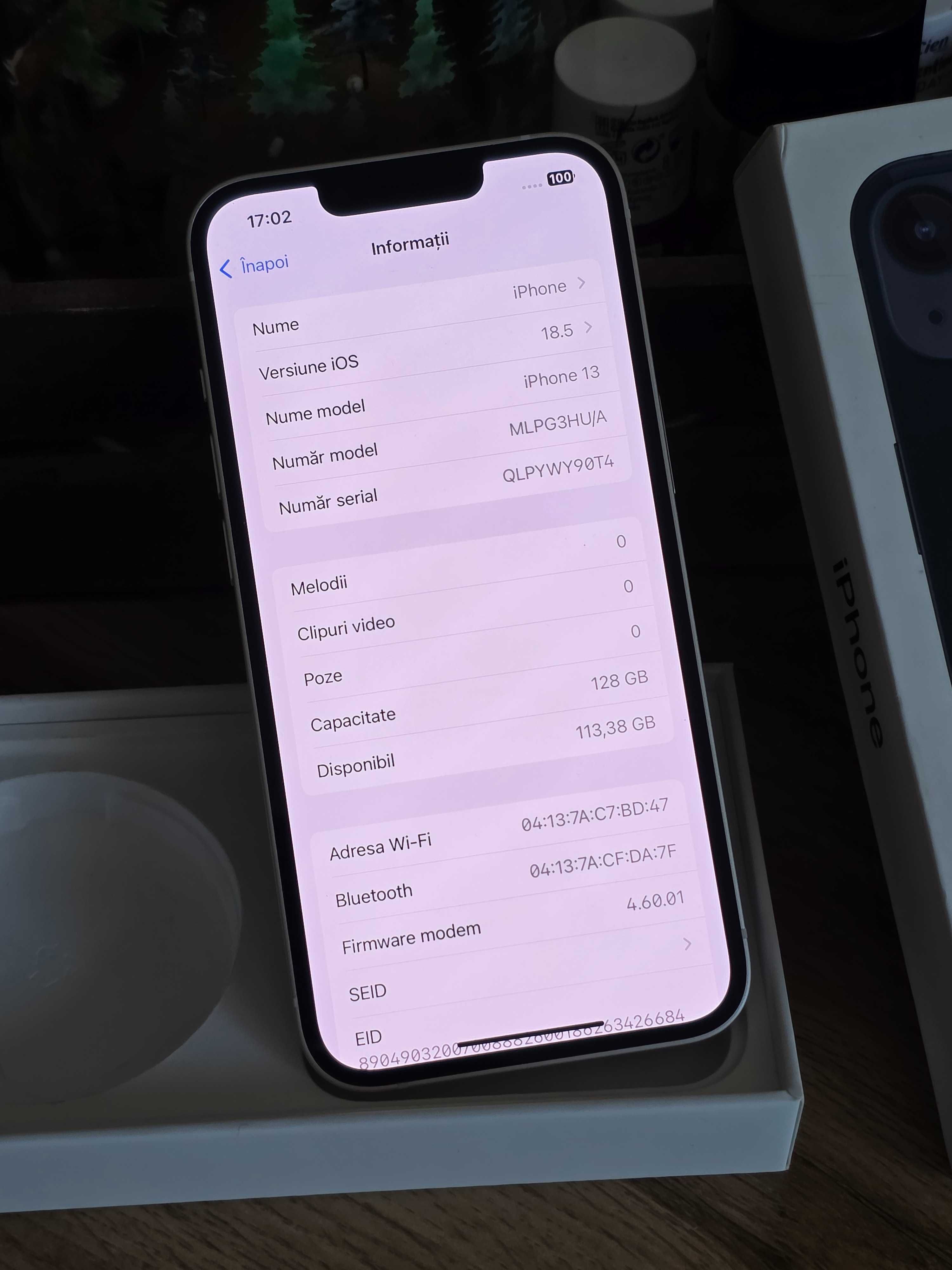iPhone 13 128GB Starlight bateria 99%