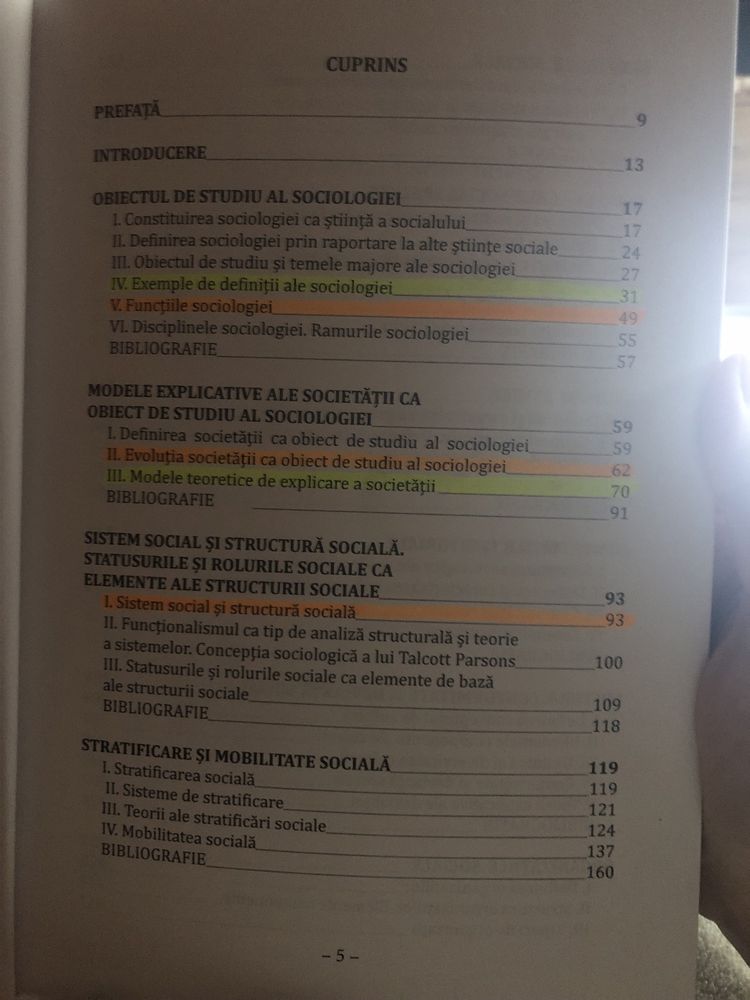 Perspective, teme și concepte fundamentale ale sociologiei