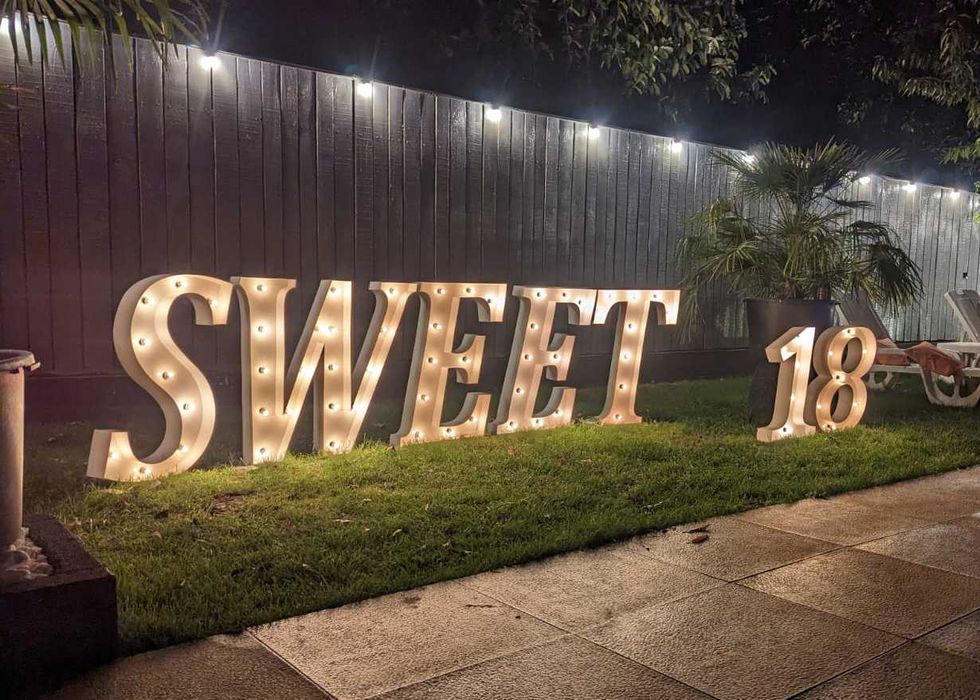 Închiriere Litere Volumetrice Luminoase - Nuntă, Botez, Aniversare