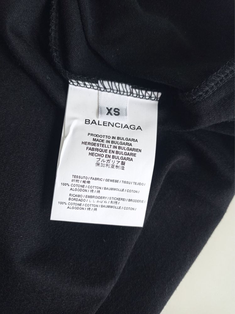 Тениска Balenciaga, размер XS