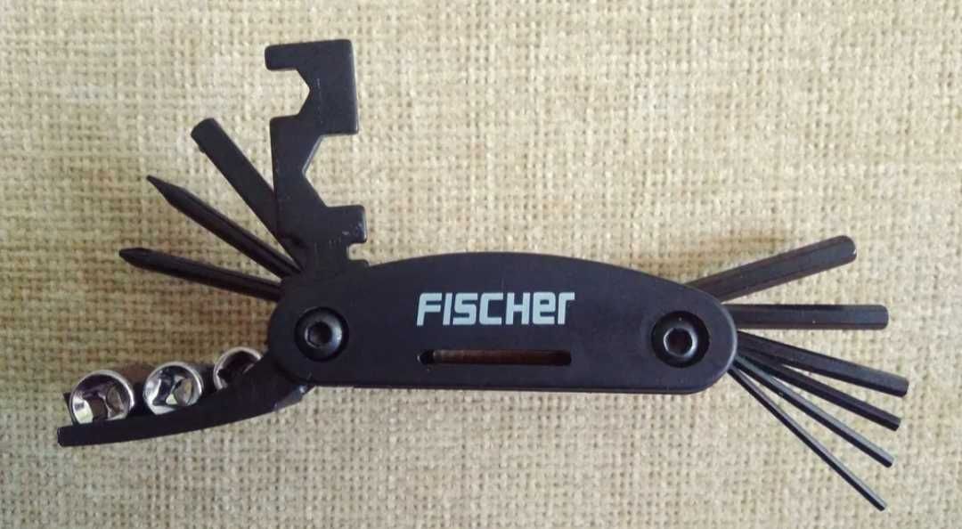 Гедоре с тресчотка и удължител 40 части или инструмент FISCHER 15 в 1.