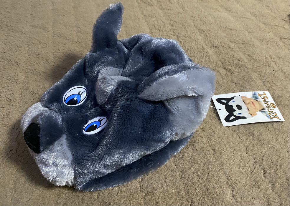 Шапка-волчонок от 2 до 5 лет