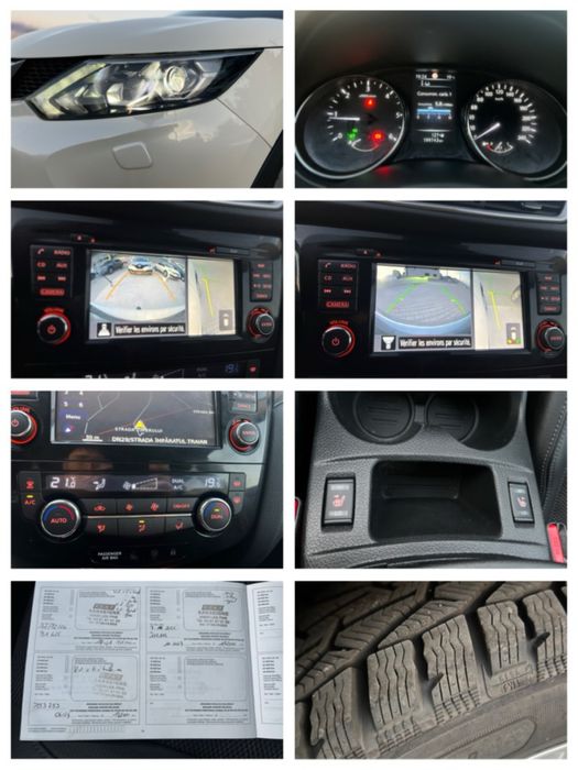 Nissan Qashqai TEKNA 2016, EURO 6, 1.6 dCi 131 CP, full LED, PARC AUTO
