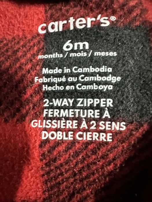 Флисовый слип carters на 6м