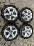 Jante aliaj 5x120mm, anvelope 225/55 R17 BMW E60, E61, F10, F11, GT
