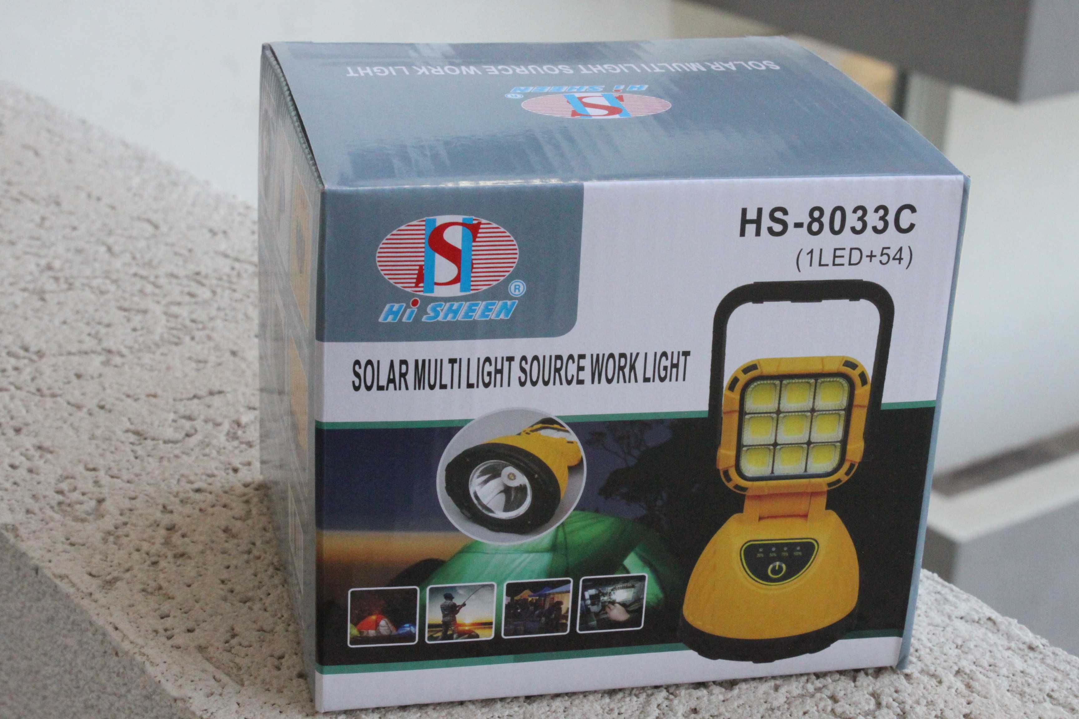 Lampa solara multifunctionala led COB