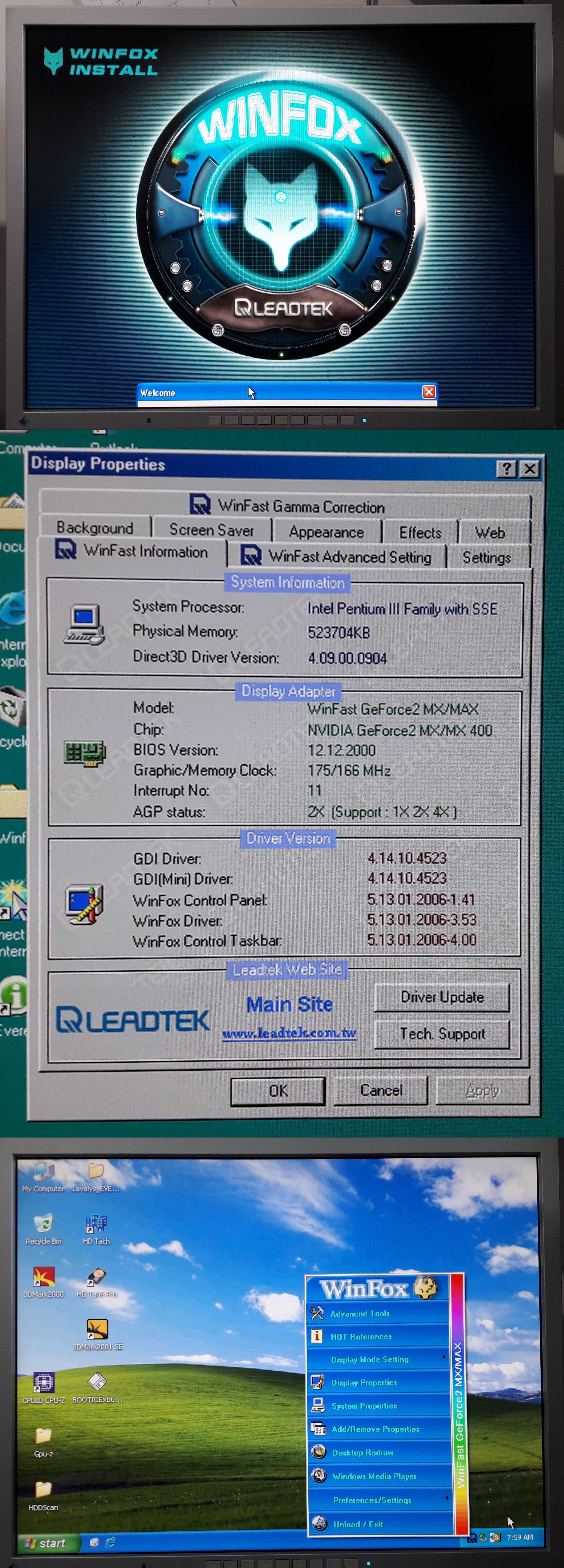 Placa video de colectie - Leadtek Geforce 2 MX SH Pro