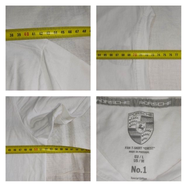 Tricou Porsche Special Edition mărime L Made in Portugal colecție fani