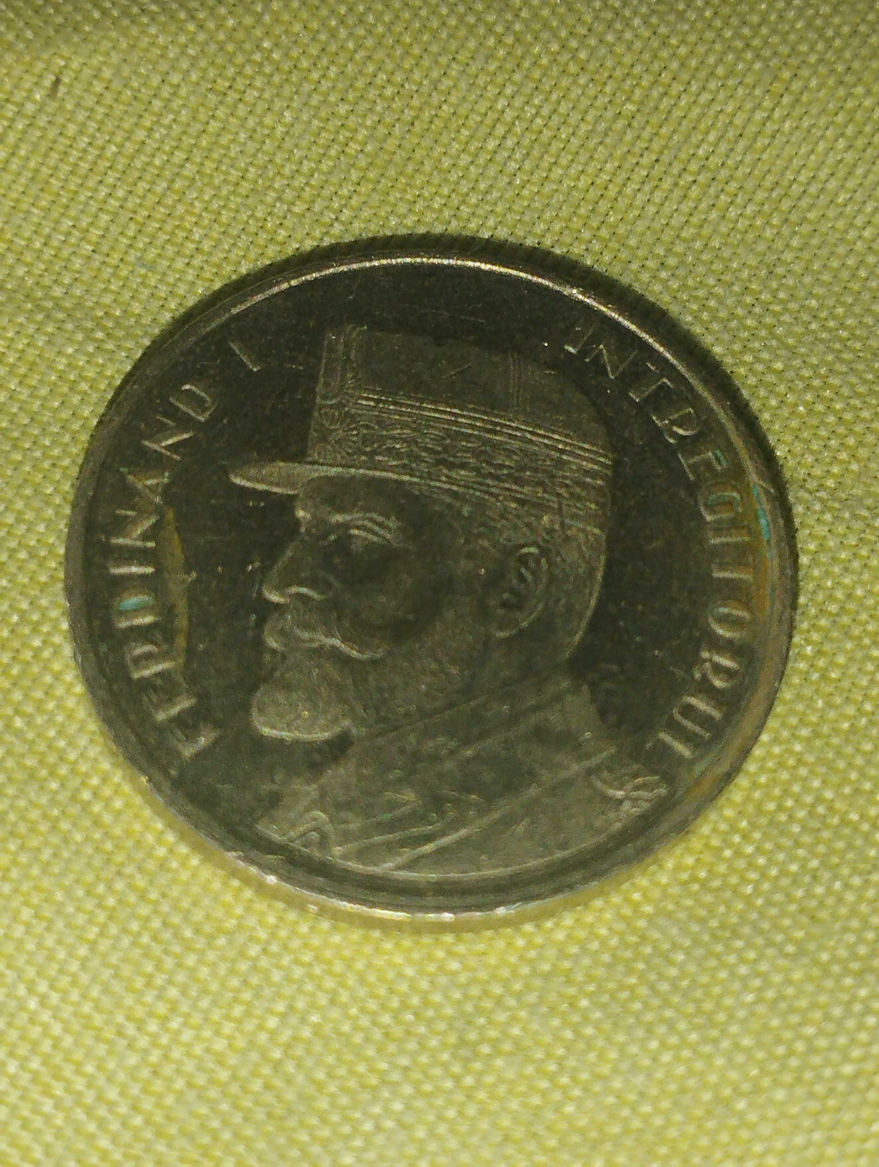 Monedă cu chipul lui Ferdinand I