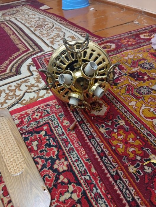 Люстра потолочная с вентилятором