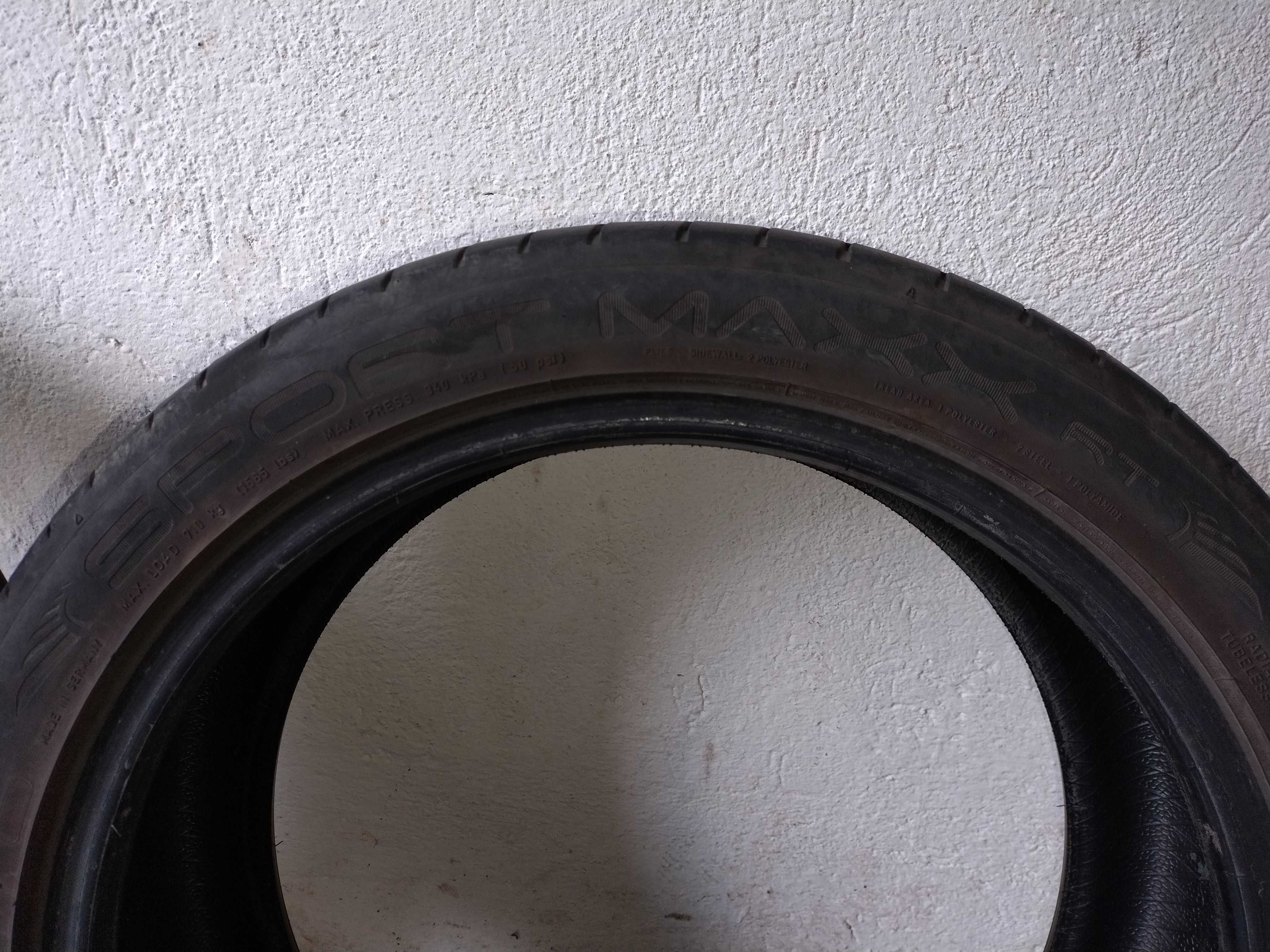 2 бр. Летни гуми 225/45/19 Dunlop maxx sport 6.5 mm DOT 22 г.