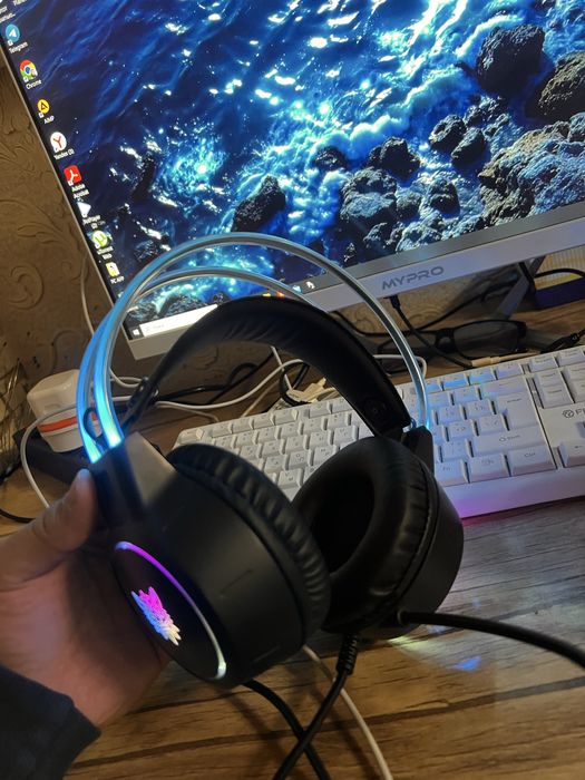 Наушник + куллер + переходник 3таси бирда сотилади