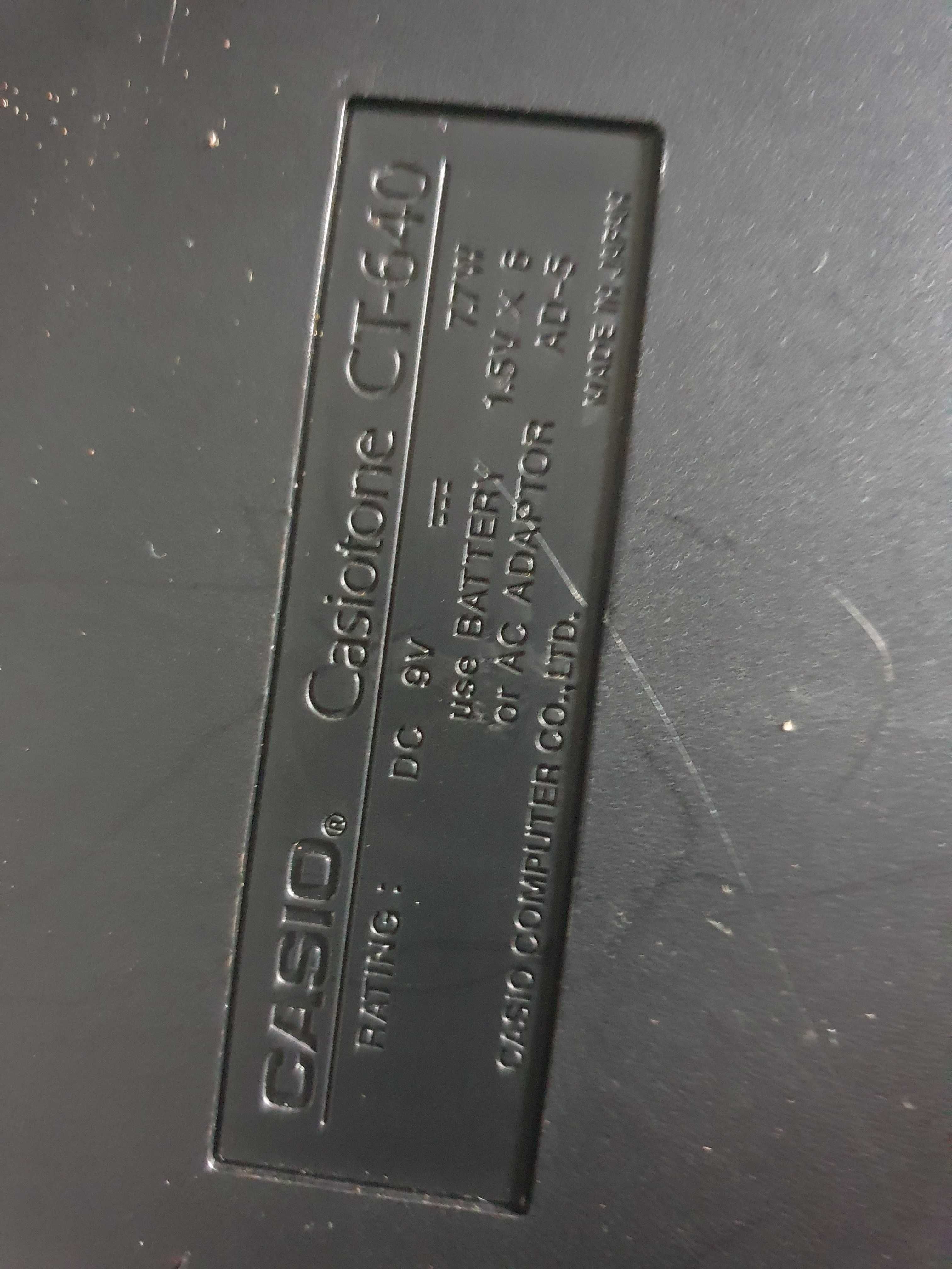 Casio Casiotone CT-640 Made in Japan