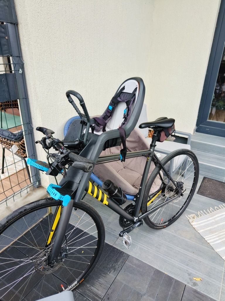 Scaun bicicleta copil THULE Ride Along + geam protectie