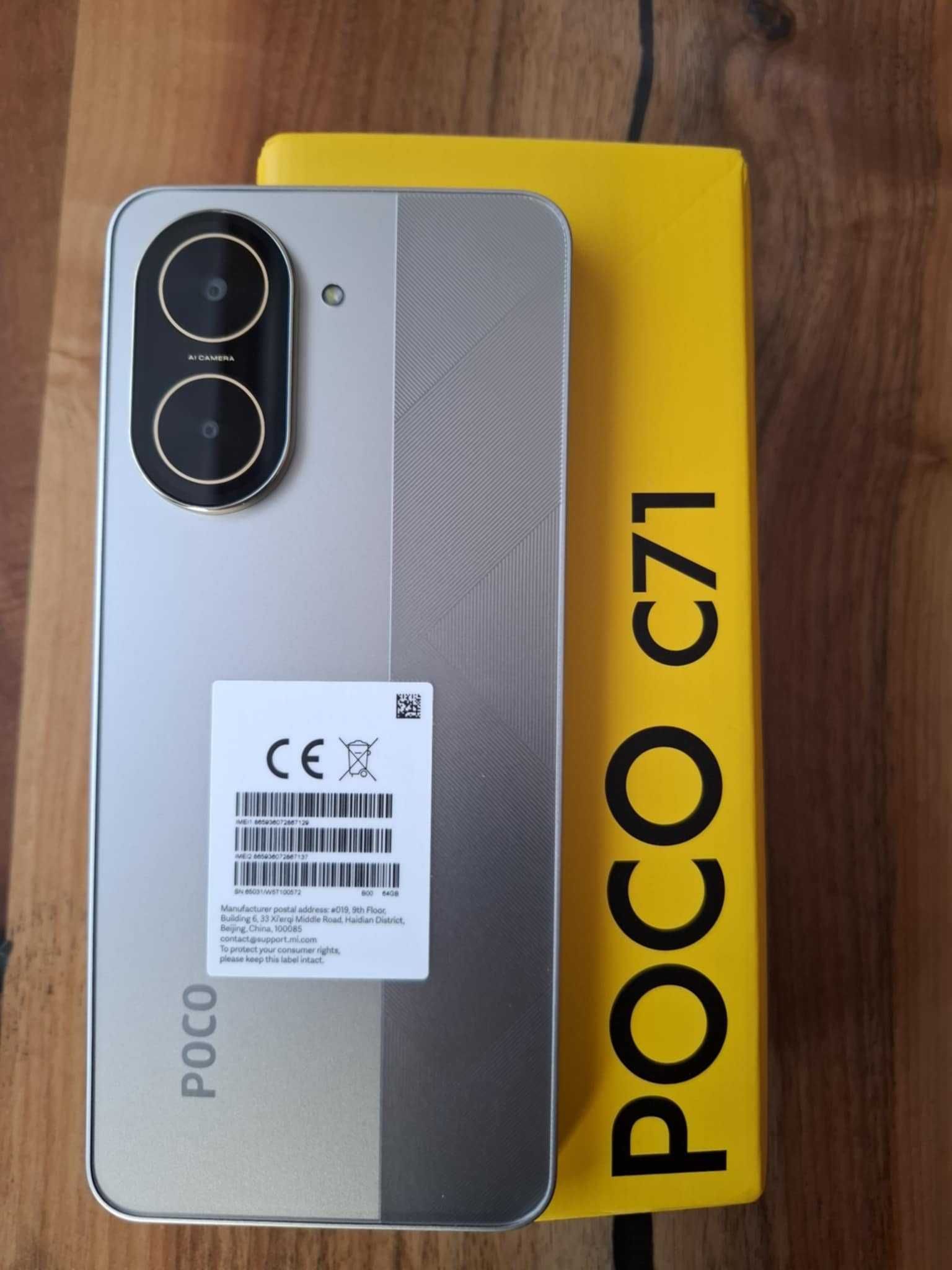 Xiaomi POCO C71 4G LTE (3GB+64GB) (4GB+128GB) 6.88" 120Hz Display 32MP