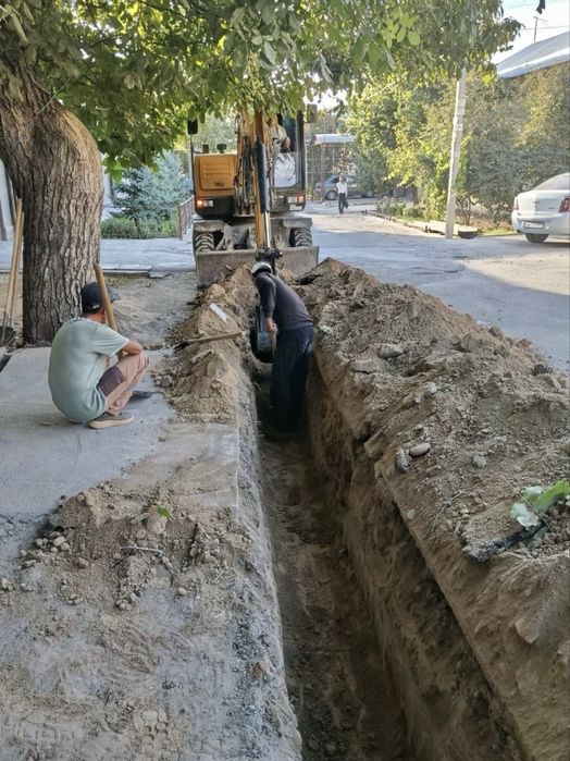 Траншея казибериш ручной подкоп