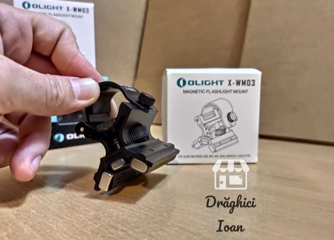 Suport magnetic OLIGHT PRO pentru prinderea magnetica a lanternei