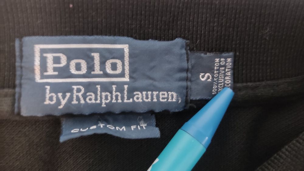 Tricou Polo Ralph Lauren mărimea S bărbat bumbac mânecă lungă casual