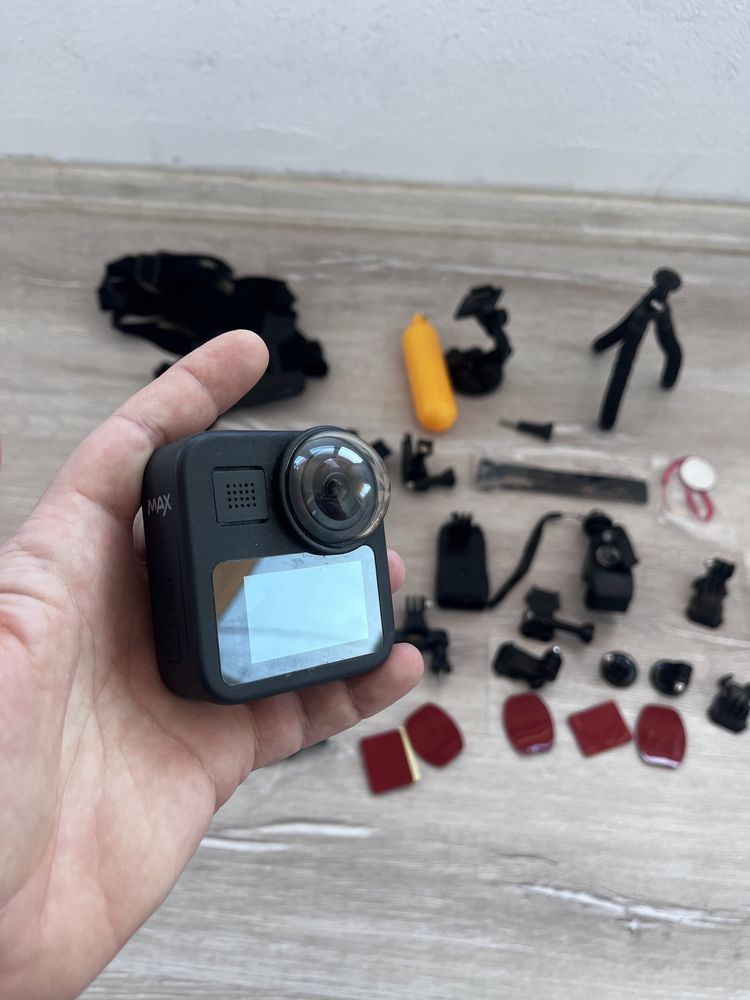 GoPro Max 360 като нов + аксесоари