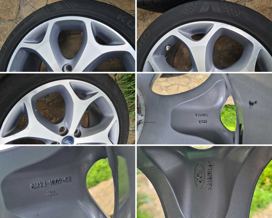 Jante bicolore Ford Galaxy/S-max/Mondeo/Kuga/Puma/Focus,5x108,18"Volvo