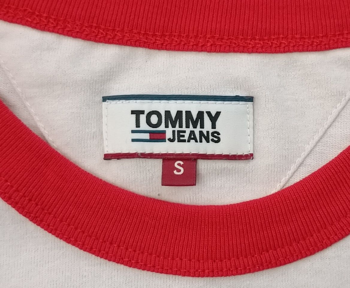 Tommy Jeans T-Shirt оригинална тениска S памучна фланелка