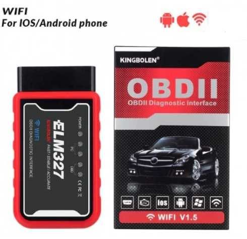 OBD2, V1.5 WiFi ELM327 Скенер за автодиагностика