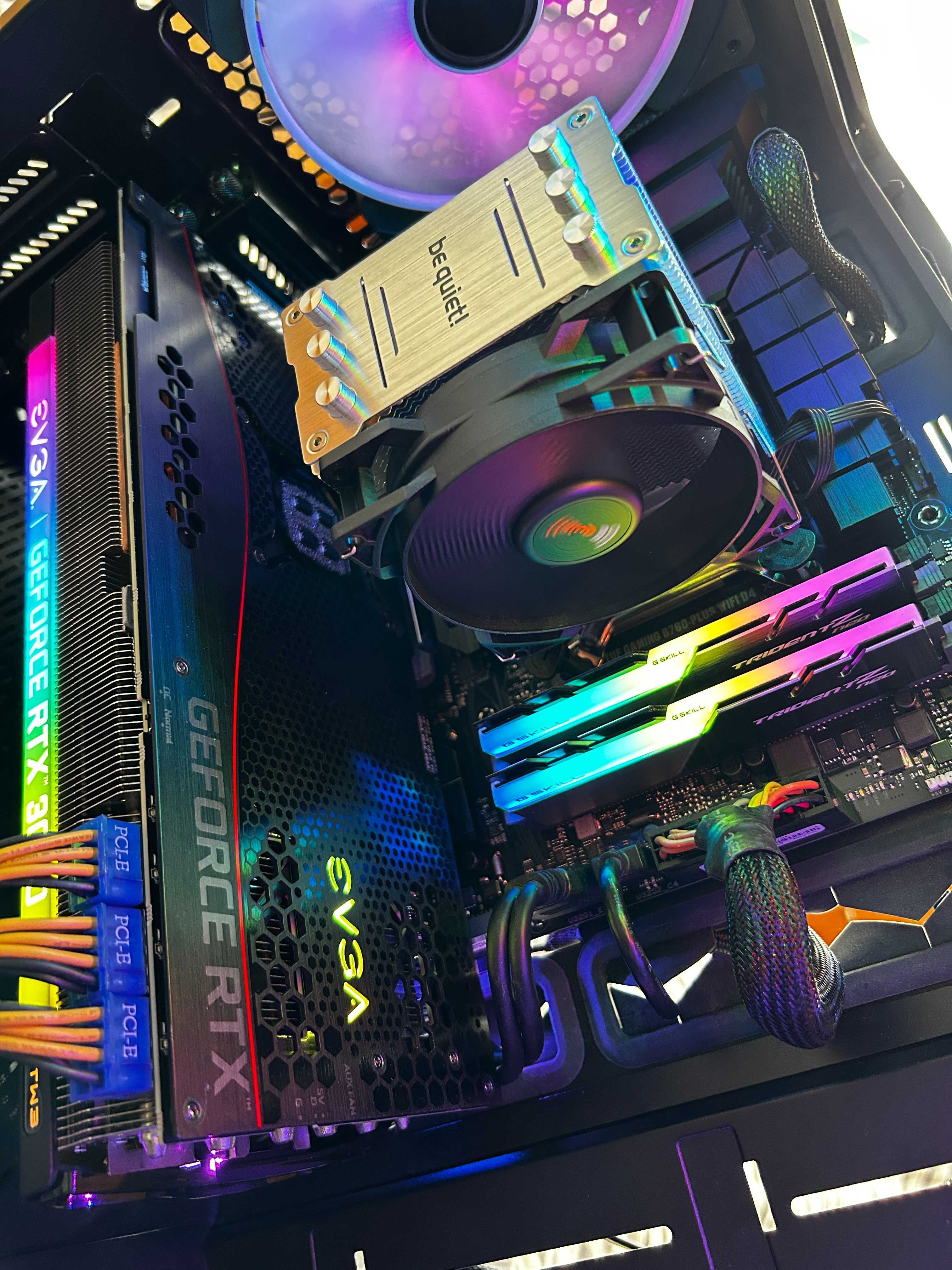 Геймърски i7 12700K/RTX 3080/32gb рам/Nvme+hdd 3,5tb/Fractal Desing