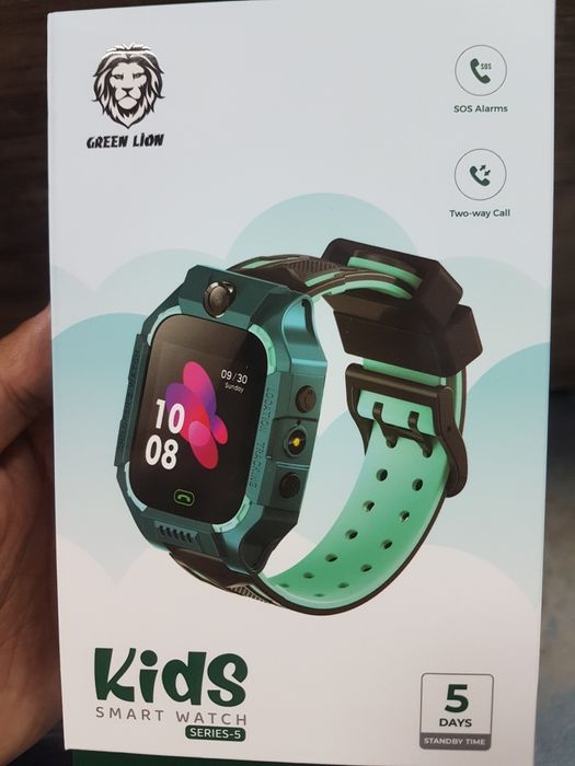 Green lion детский часы