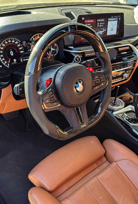Volan BMW M - Carbon - Race Display - Padele - G Series