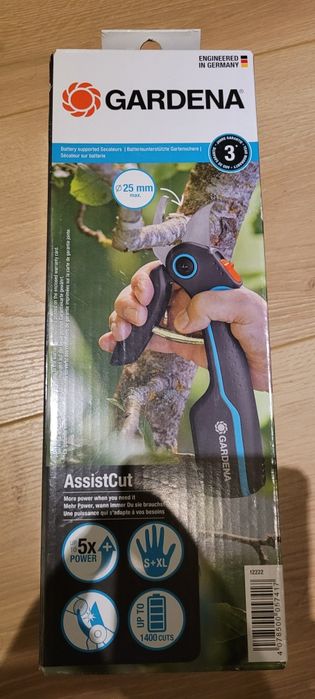 Foarfeca de viță de vie fără fir Gardena AssistCut