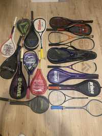 Rachete squash Wilson, Dunlop, K2, Tecno, diferite modele 24 bucati