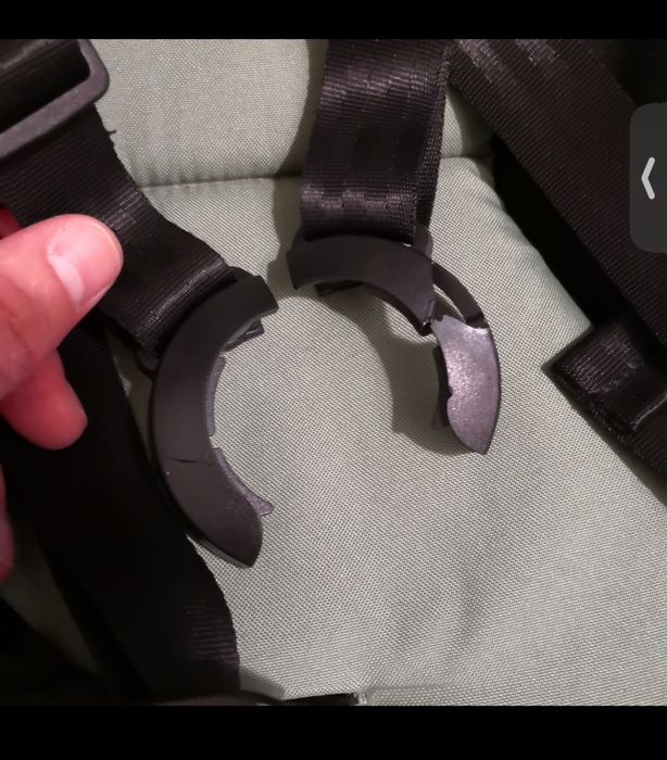 Carucior 2 in 1 Babyzen Yoyo 2, cadru negru stare Foarte Buna