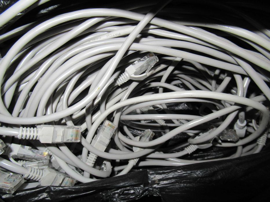 Коммутатор TP-Link 48 портов + Патч-панели + Патч-корды