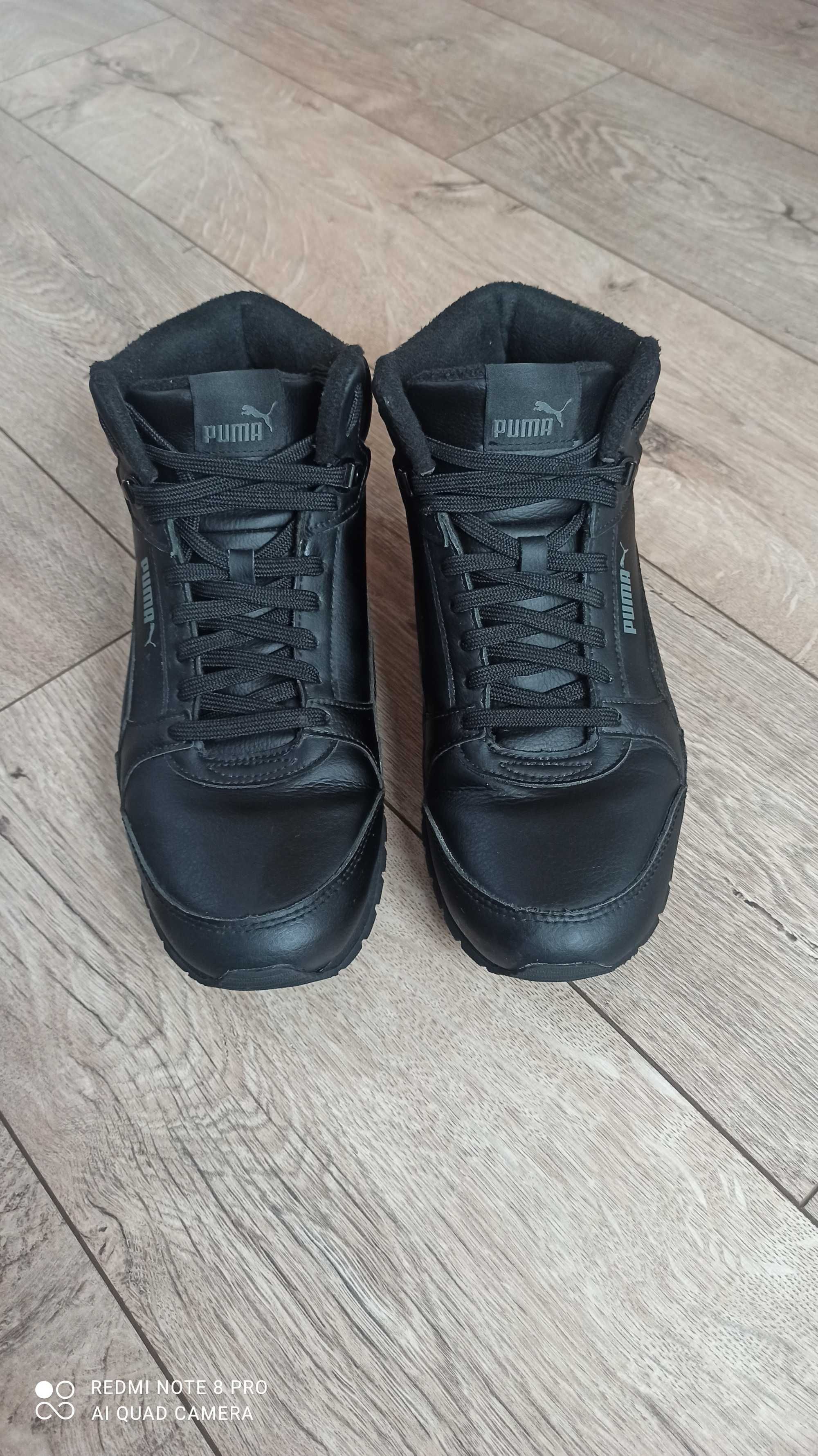 Боти с подплата PUMA ST Runner V3 Mid Leather