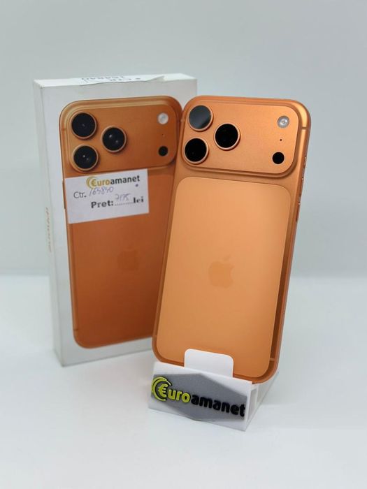 Telefon mobil Apple iPhone 17 Pro Max, 512GB, NOU -A-