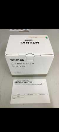 Tamron 20-40 full frame