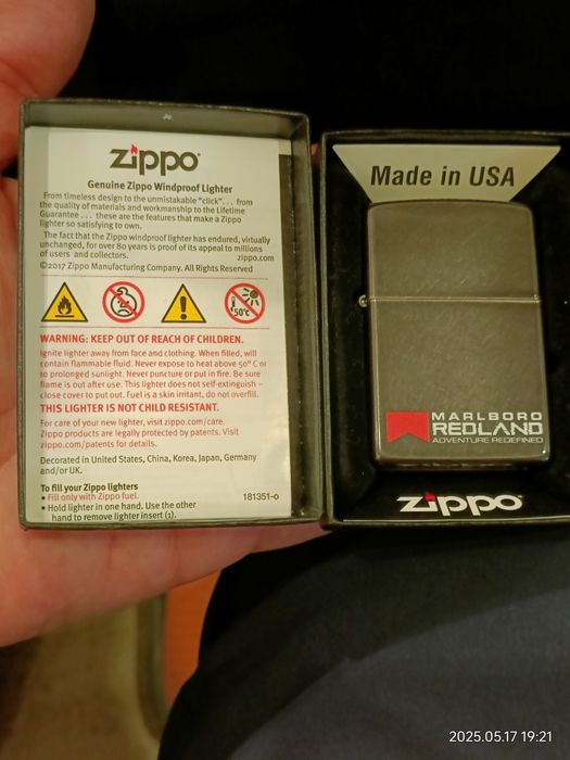 Vind bricheta originala Zippo serie limitata