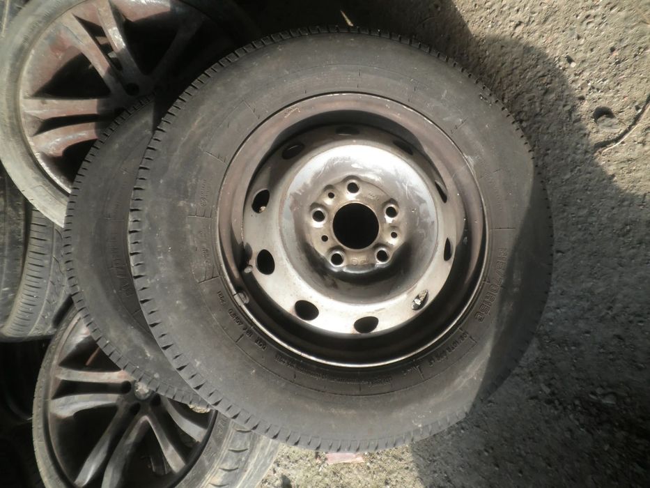 Jante 15" + anvelope Peugeot Boxer , Citroen Jumper, Fiat Ducato, 2010 215/70/R15