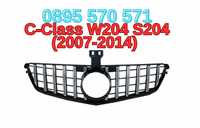 Предна решетка за Мерцедес Mercedes Ц клас C Class W204 S204 (07-14)