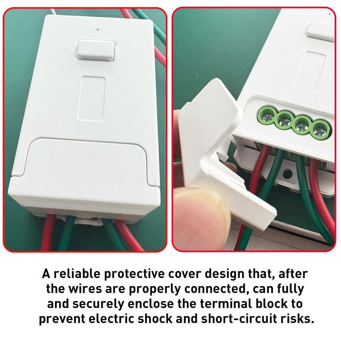 Комплект кинетичен превключвател и RF приемник за осветление