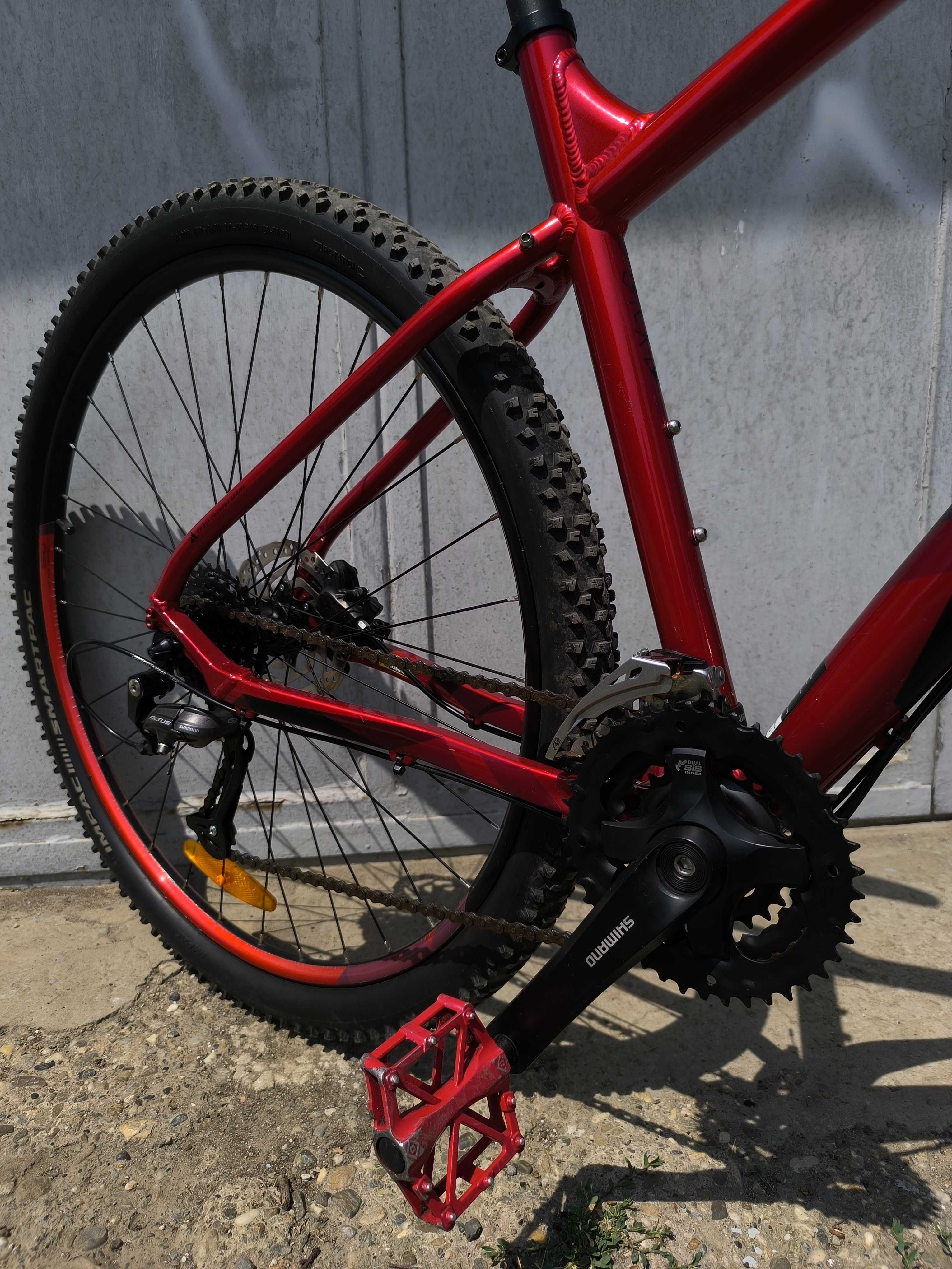 bicicleta mtb 29 Bergamont nr.L 8 pinioane 3 foi shimano
