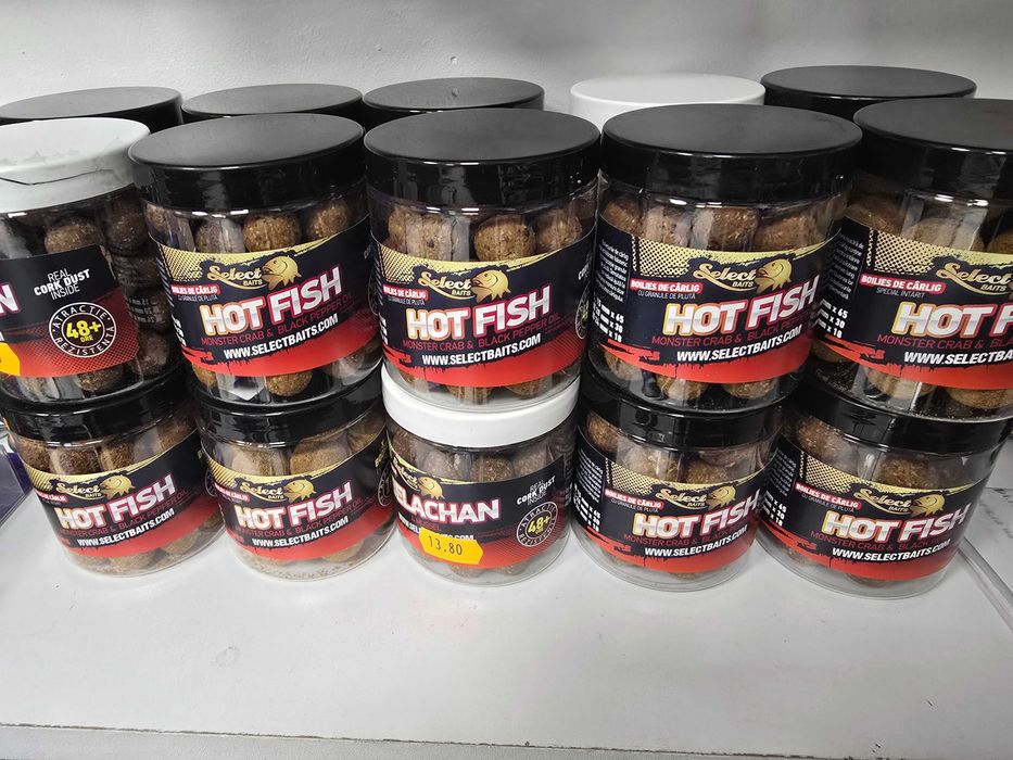 Промо Протеинови топчета Select Baits Hot Fish
