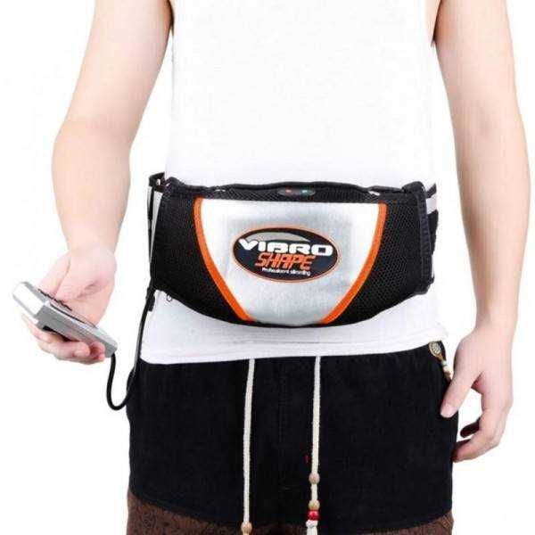 Вибро Колан за отслабване Vibro Shape с Дистанционно, Фитнес колан