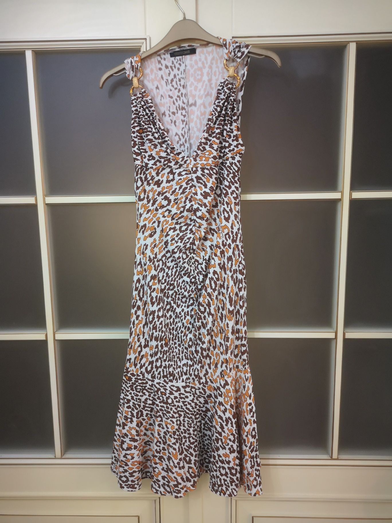 Rochie Roberto Cavalli animal print