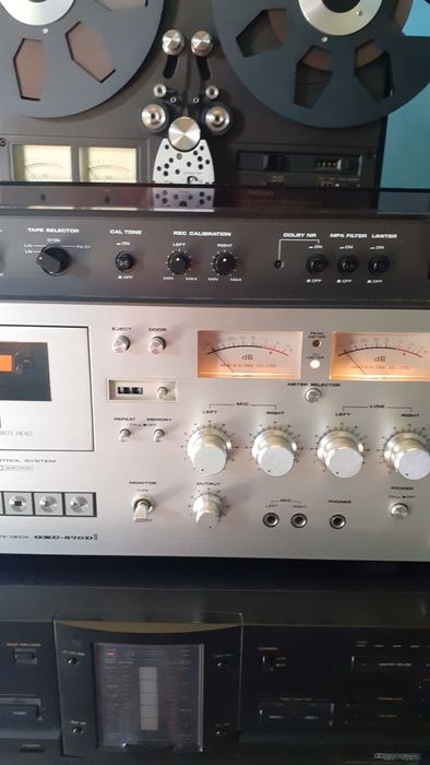 Deck Akai GX 570 MK2 thre head sistem audio